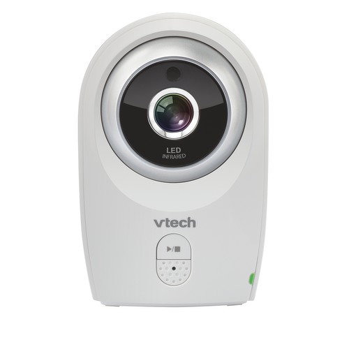 VTech Le moniteur vidéo Wi-Fi intelligent pour bébé avec écran de 5 po et  caméra HD 1080p à panoramique et inclinaison à 360 degrés, blanc RM5764HD  de VTech RM5764 