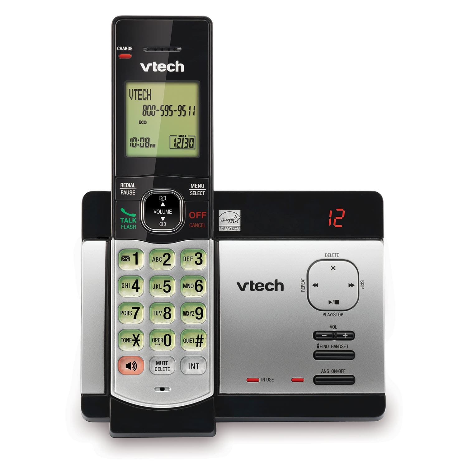 Systeme telephonique sans fil avec identification de l'appelant et appel en attente