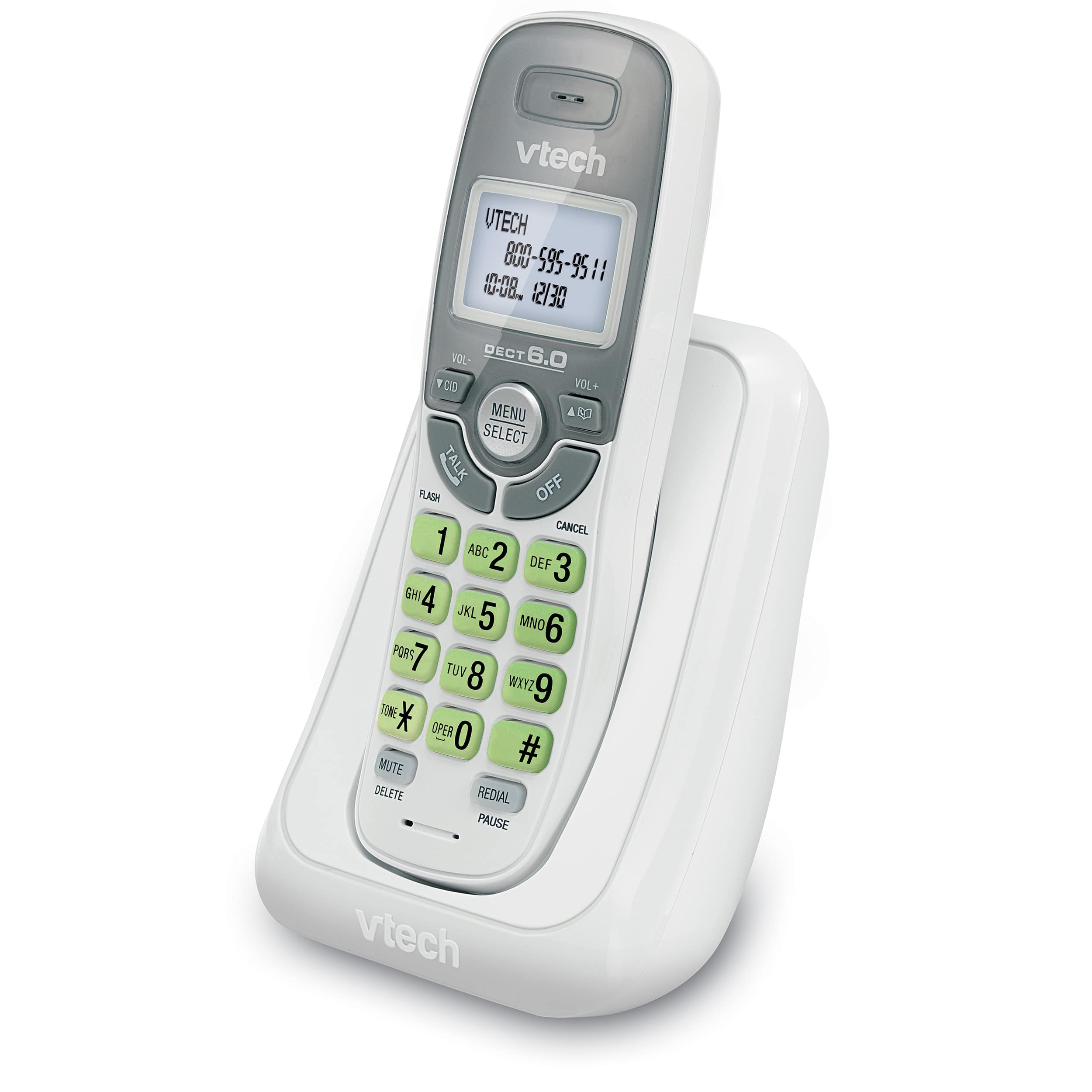 VTECH*CS6114* CORDLESS TELEPHONE WITH CALLER ID/CALL WAITING *WHITE* 