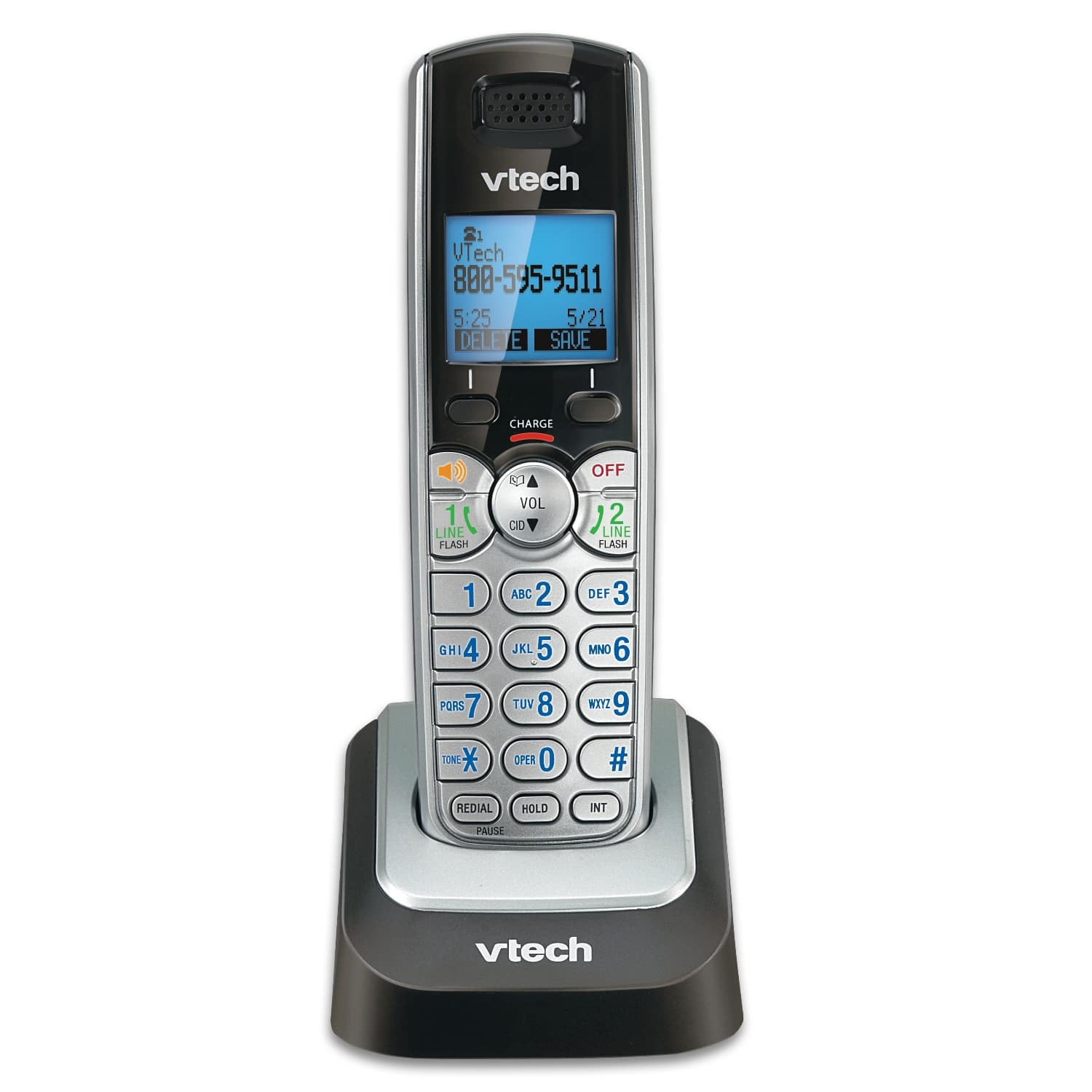 2-Line Accessory Handset with Caller ID/Call Waiting
