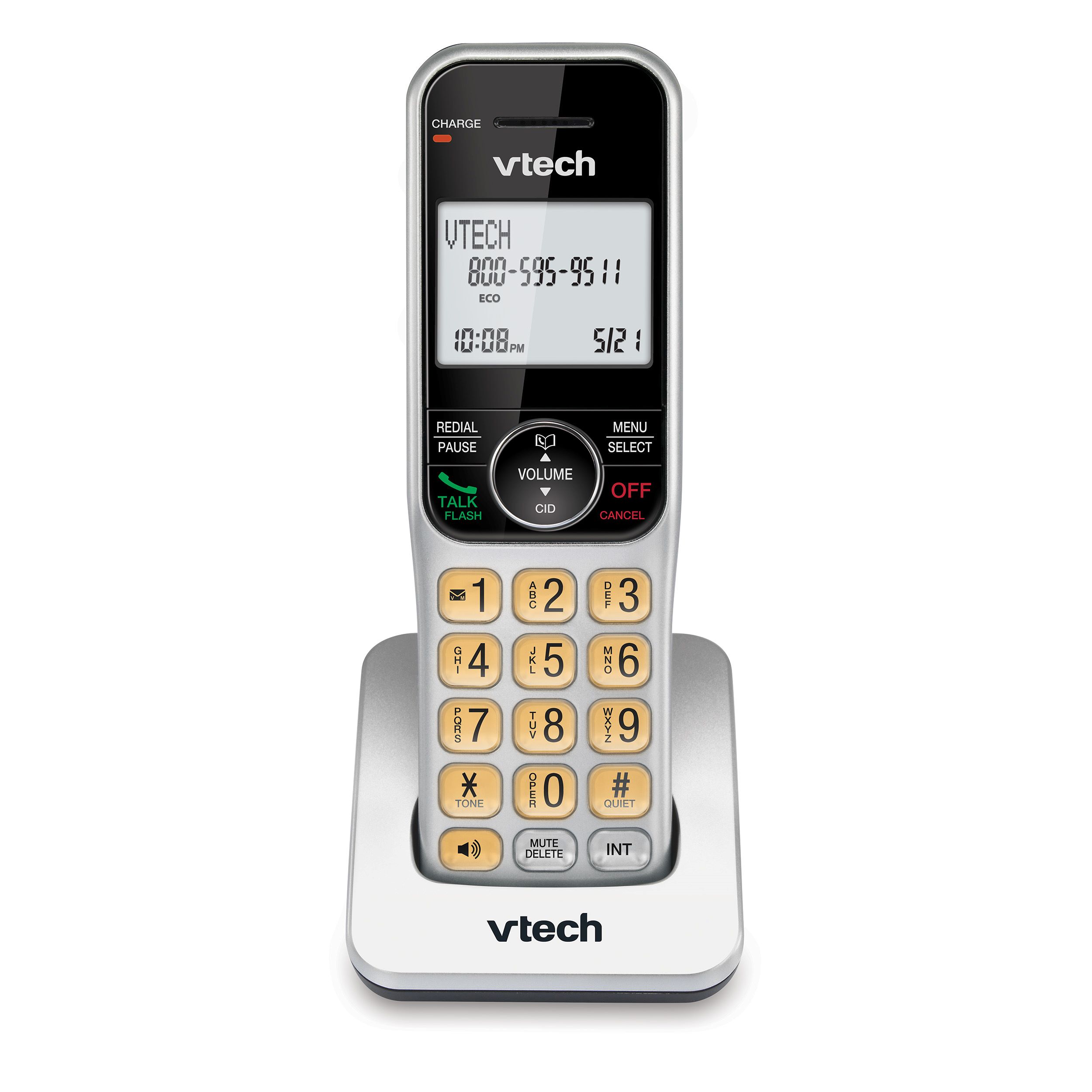 VTech Accessory Handset for VG208-X Series DECT 6.0 Corded/Cordless Home Phone, Call Block, Caller ID, Large Backlit Display, Full-Duplex Speakerphone, Intercom and Conference