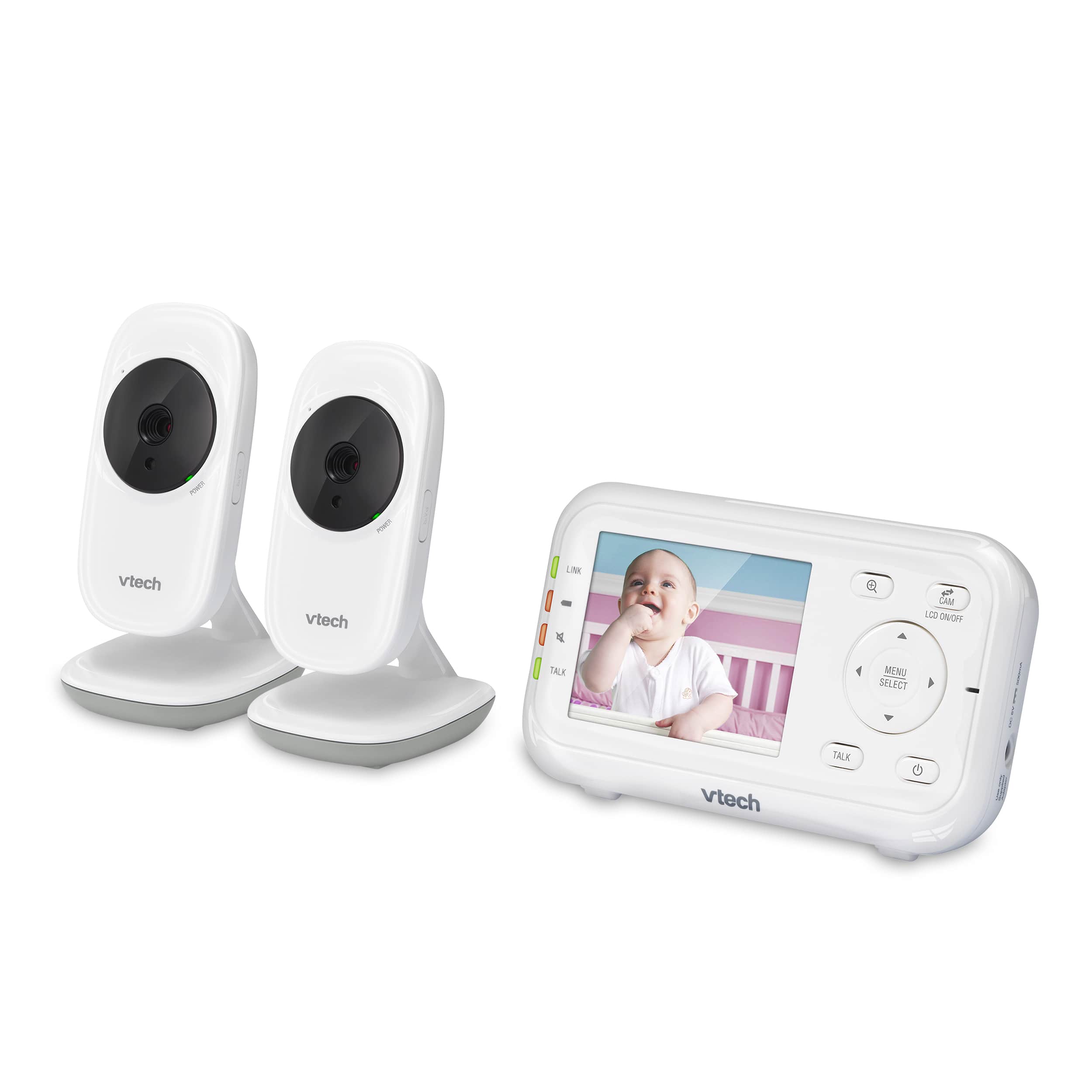 Wireless Audio&Video Baby Monitor Security Camera with 2.8